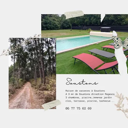 Maison De Avec Piscine * Soustons
