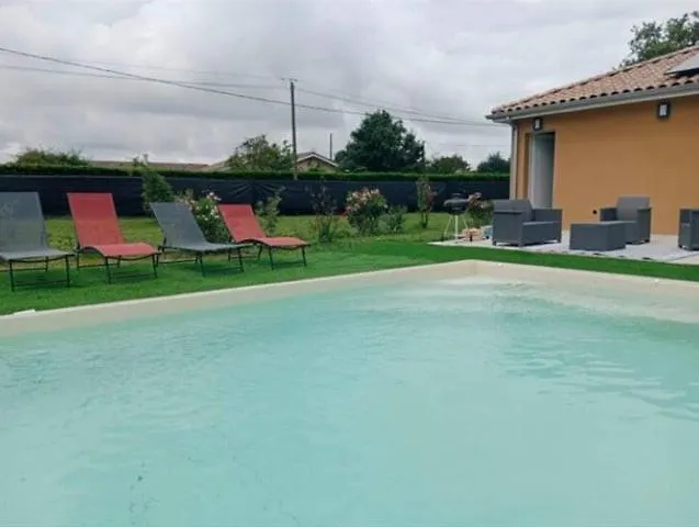 Ferienhaus Maison De Avec Piscine Soustons